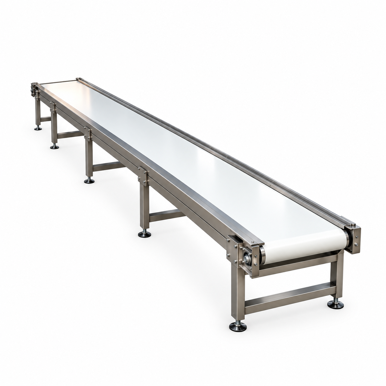 Food Grade Conveyor Belt - Double Sprocket Tapered Roller